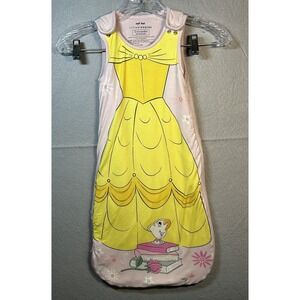 Little Sleepies Seasonless Sleep Sack Belle Beauty Beast 0-6 Months Bamboo